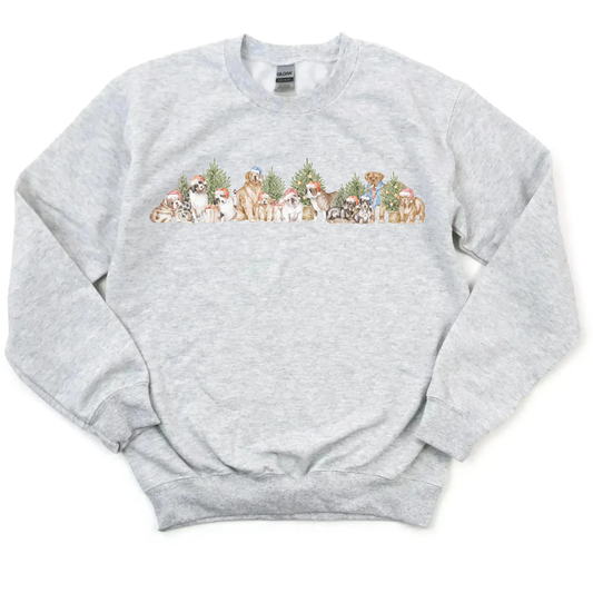 Santa's Furry Helpers Crewneck - Adult