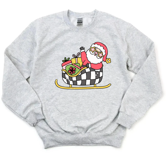 Groovy Santa Crewneck - Adult