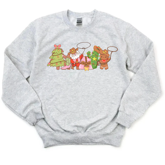 Rodeo Holiday Crewneck - Adult