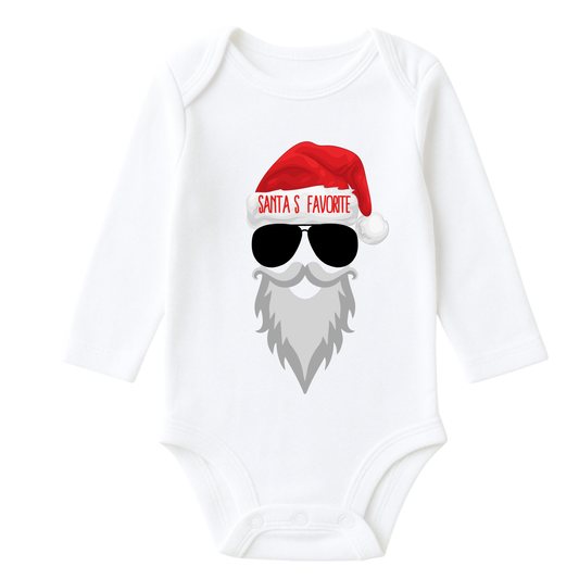 Santa's Favorite Baby Onesie