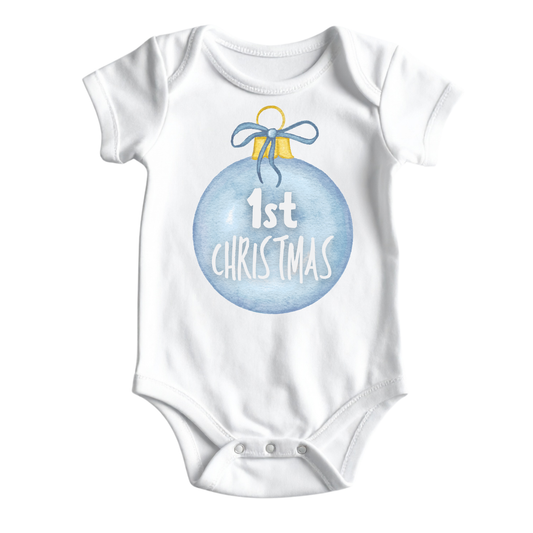 1st Christmas Baby Onesie