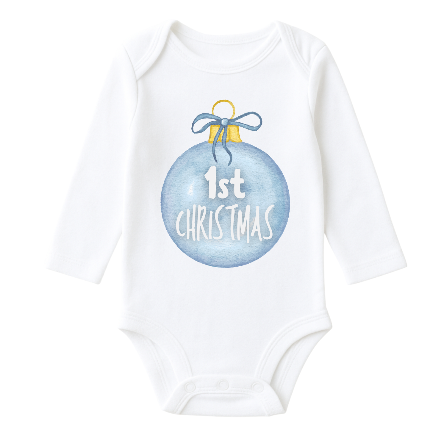 1st Christmas Baby Onesie