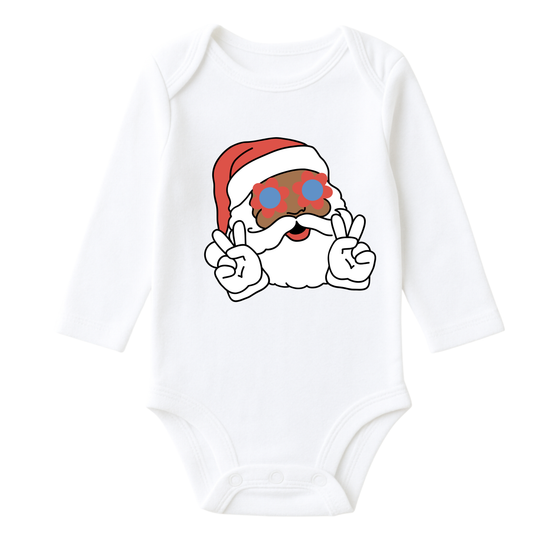 Vibing Santa Baby Onesie