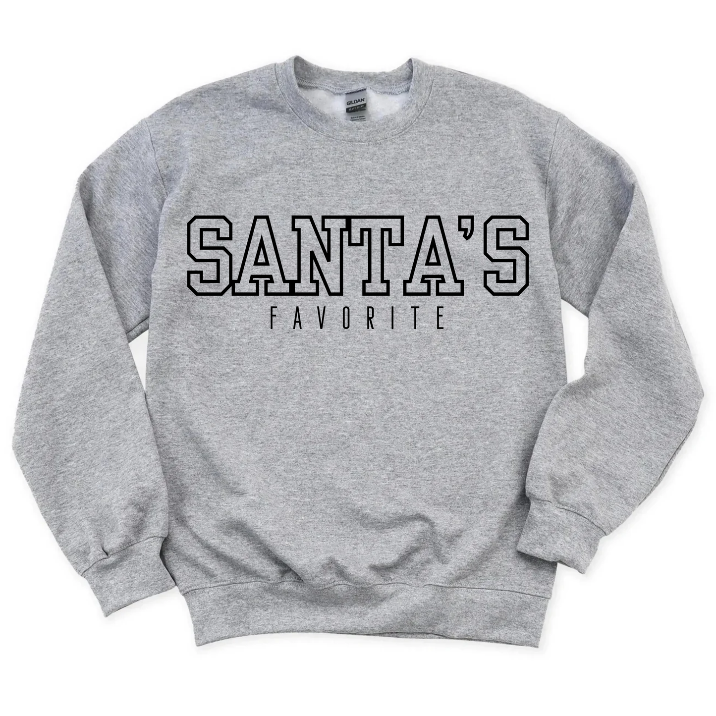 Santa's Favorite Crewneck - Adult