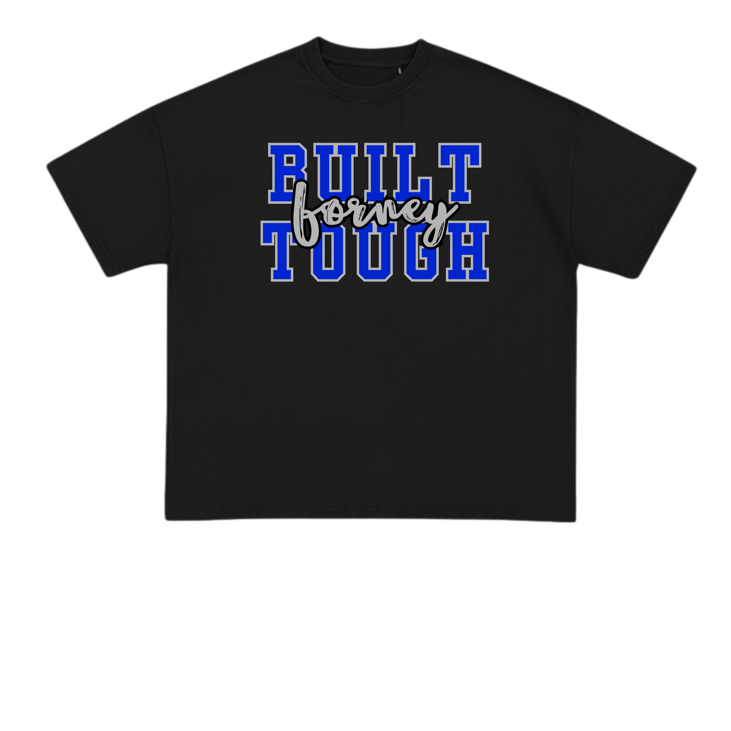 Retro Style - Cool Blue - Forney Tough T-Shirt