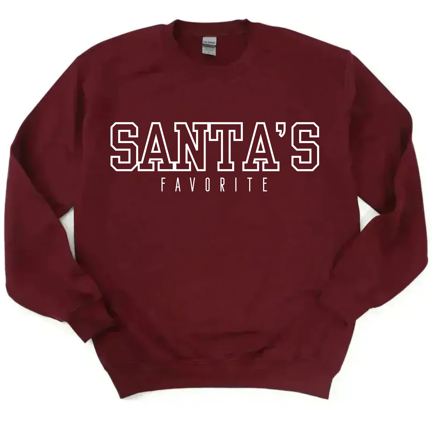Santa's Favorite Crewneck - Adult