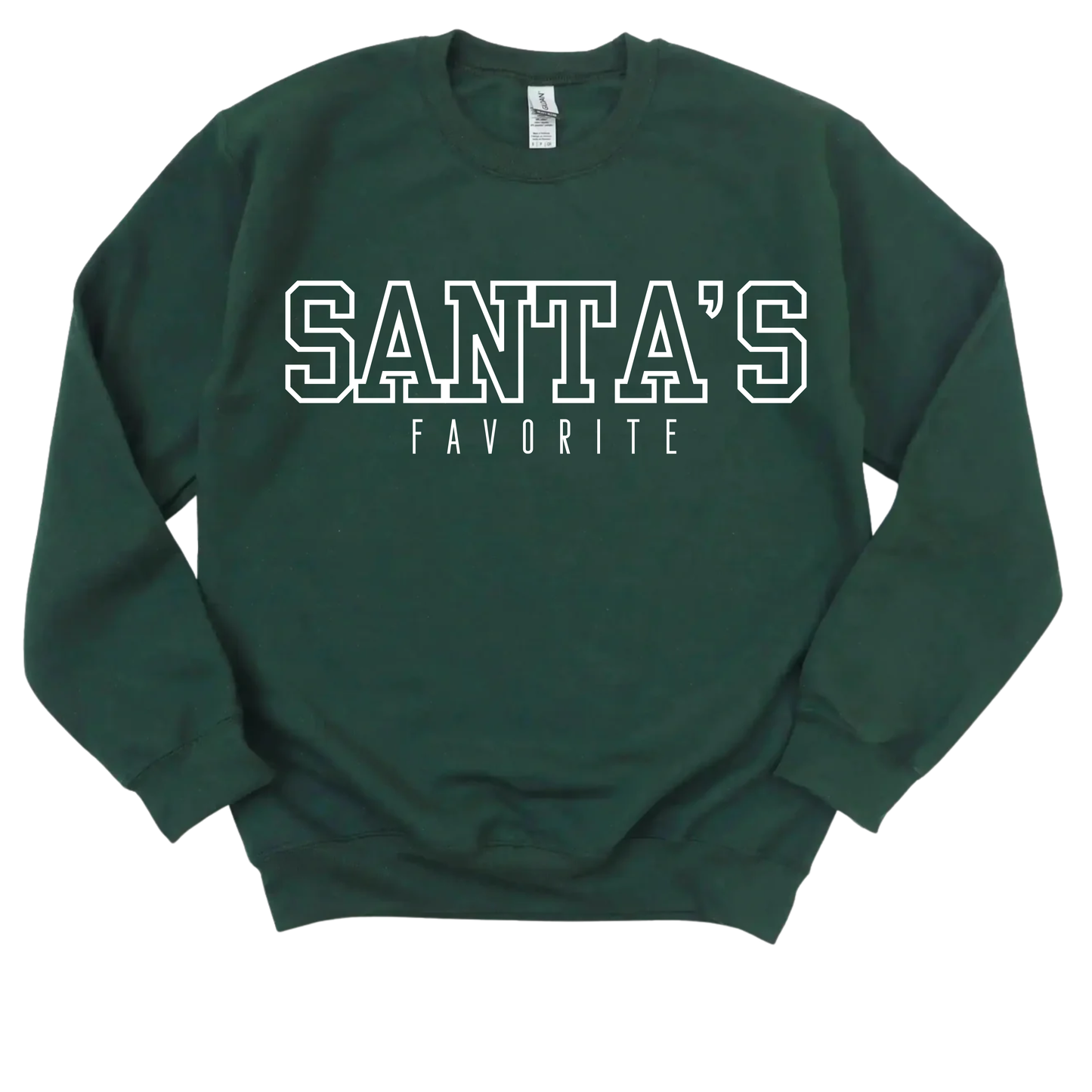 Santa's Favorite Crewneck - Adult