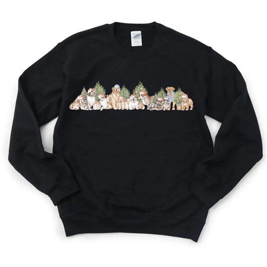 Santa's Furry Helpers Crewneck - Adult