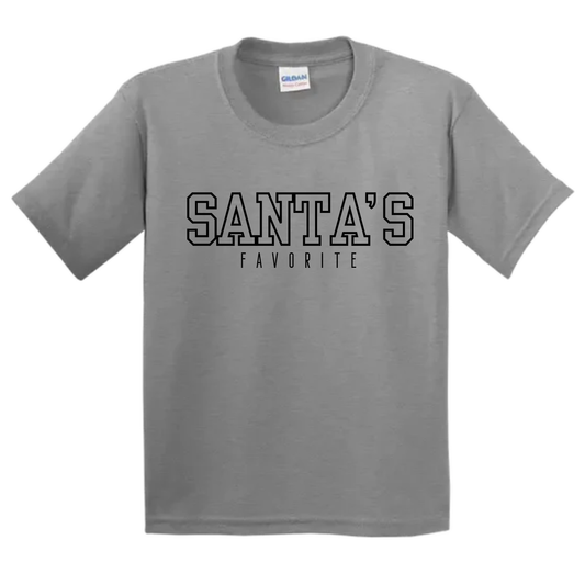 Santa's Favorite T-Shirt - Youth