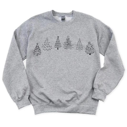 Christmas Tree Crewneck - Adult
