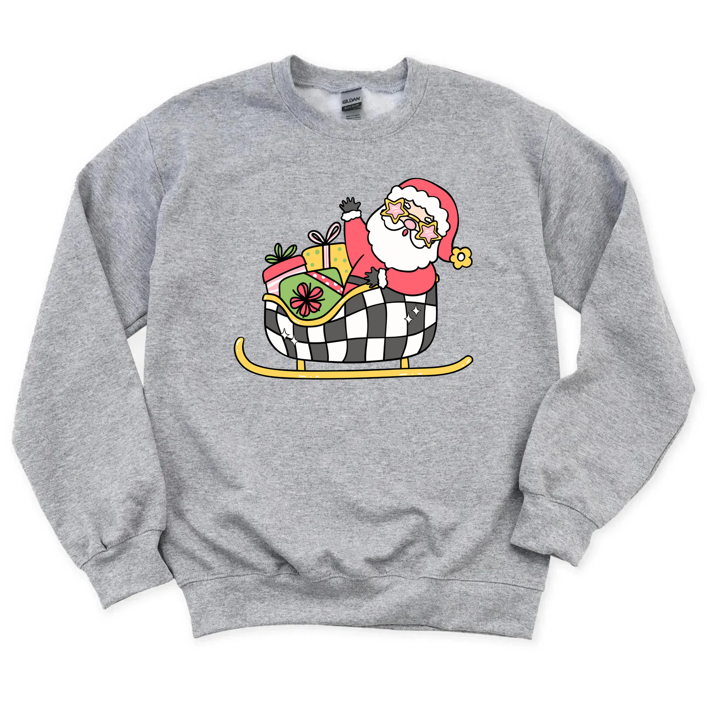 Groovy Santa Crewneck - Adult