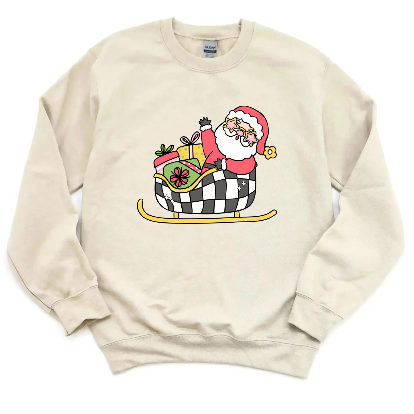 Groovy Santa Crewneck - Adult