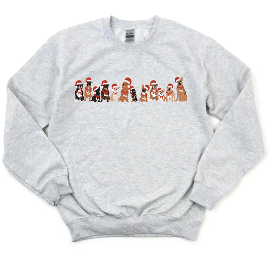 Dog Lover Christmas Crewneck - Adult