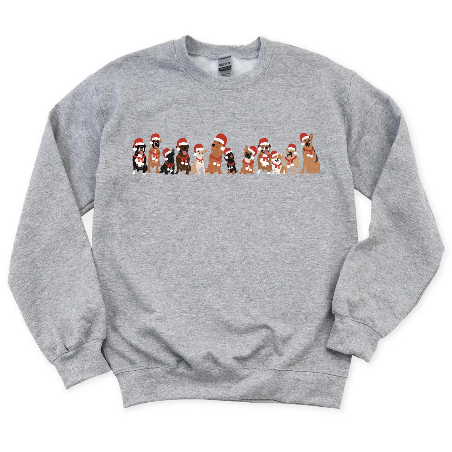 Dog Lover Christmas Crewneck - Adult