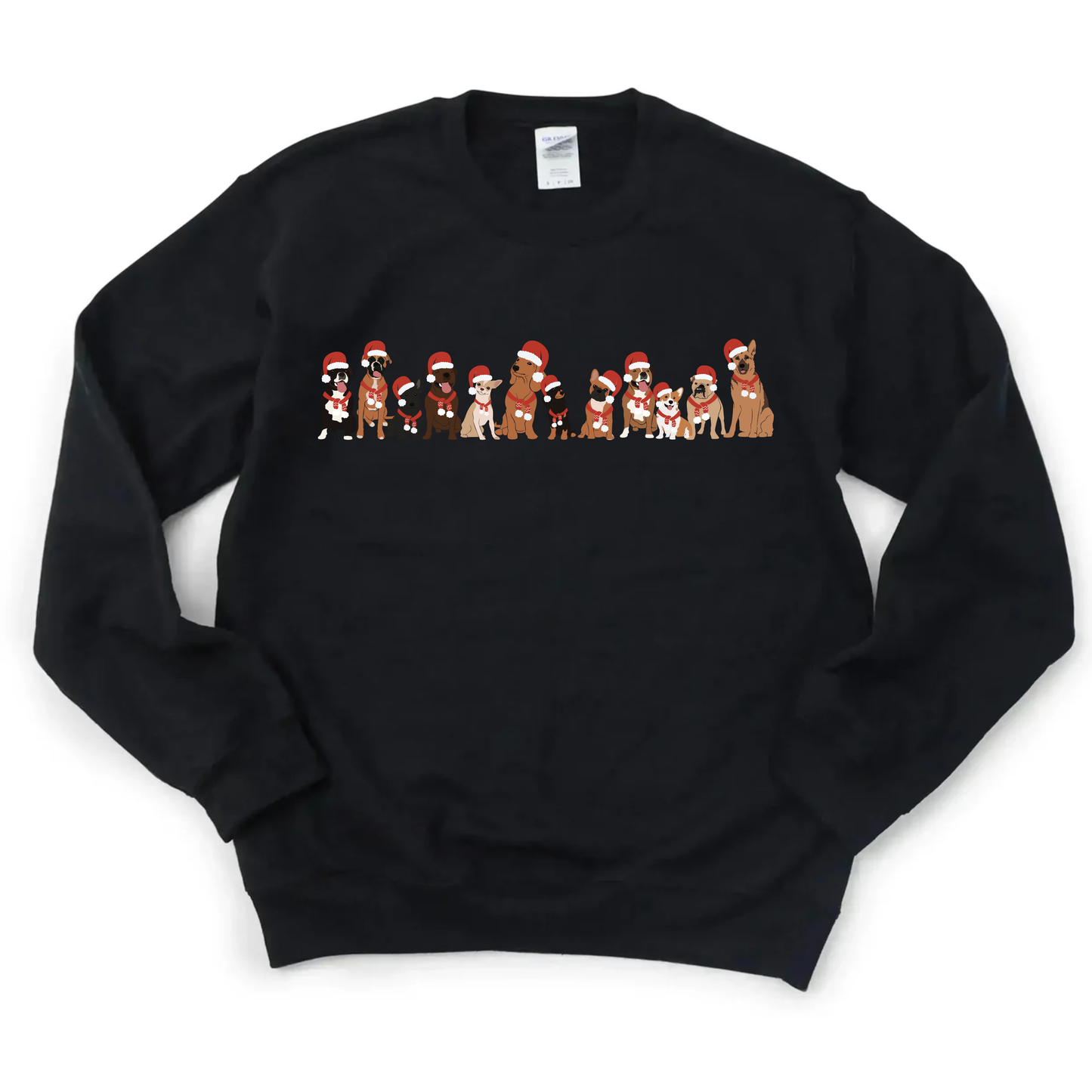 Dog Lover Christmas Crewneck - Adult
