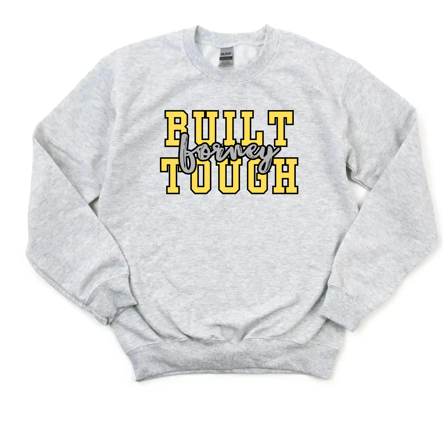 Retro Style - Mellow Yellow - Forney Tough Crewneck