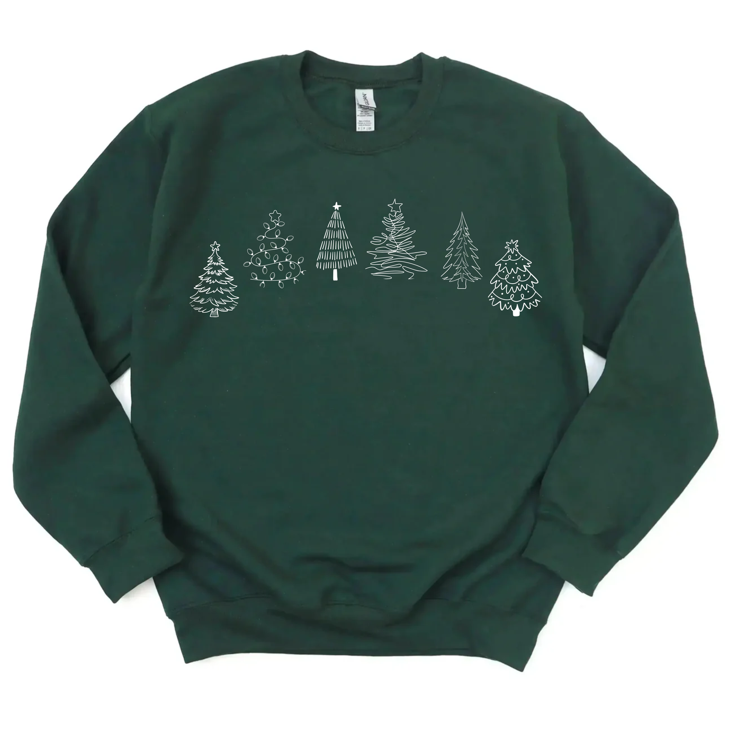 Christmas Tree Crewneck - Adult