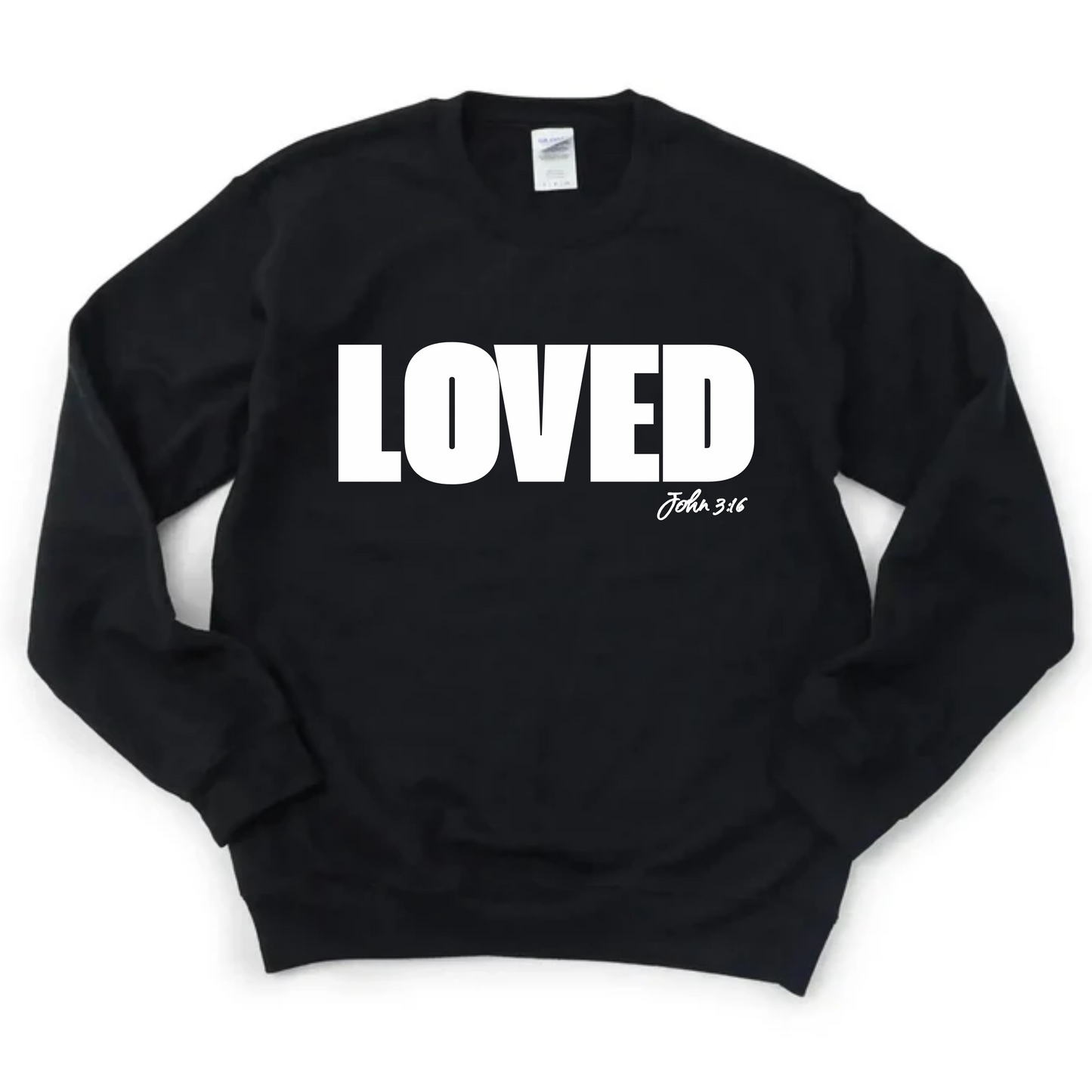 Loved - John 3:16 Crewneck