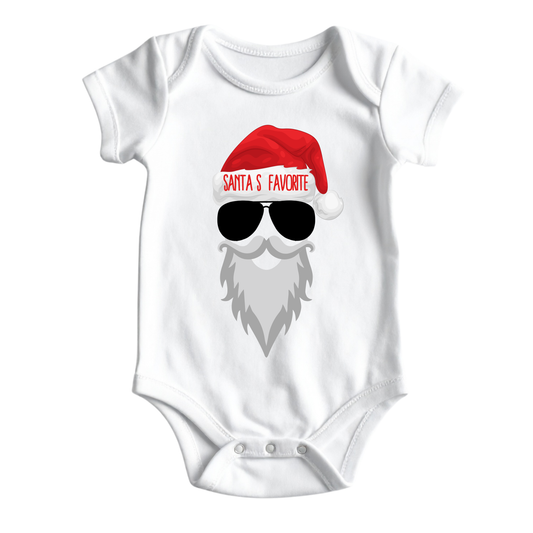 Santa's Favorite Baby Onesie