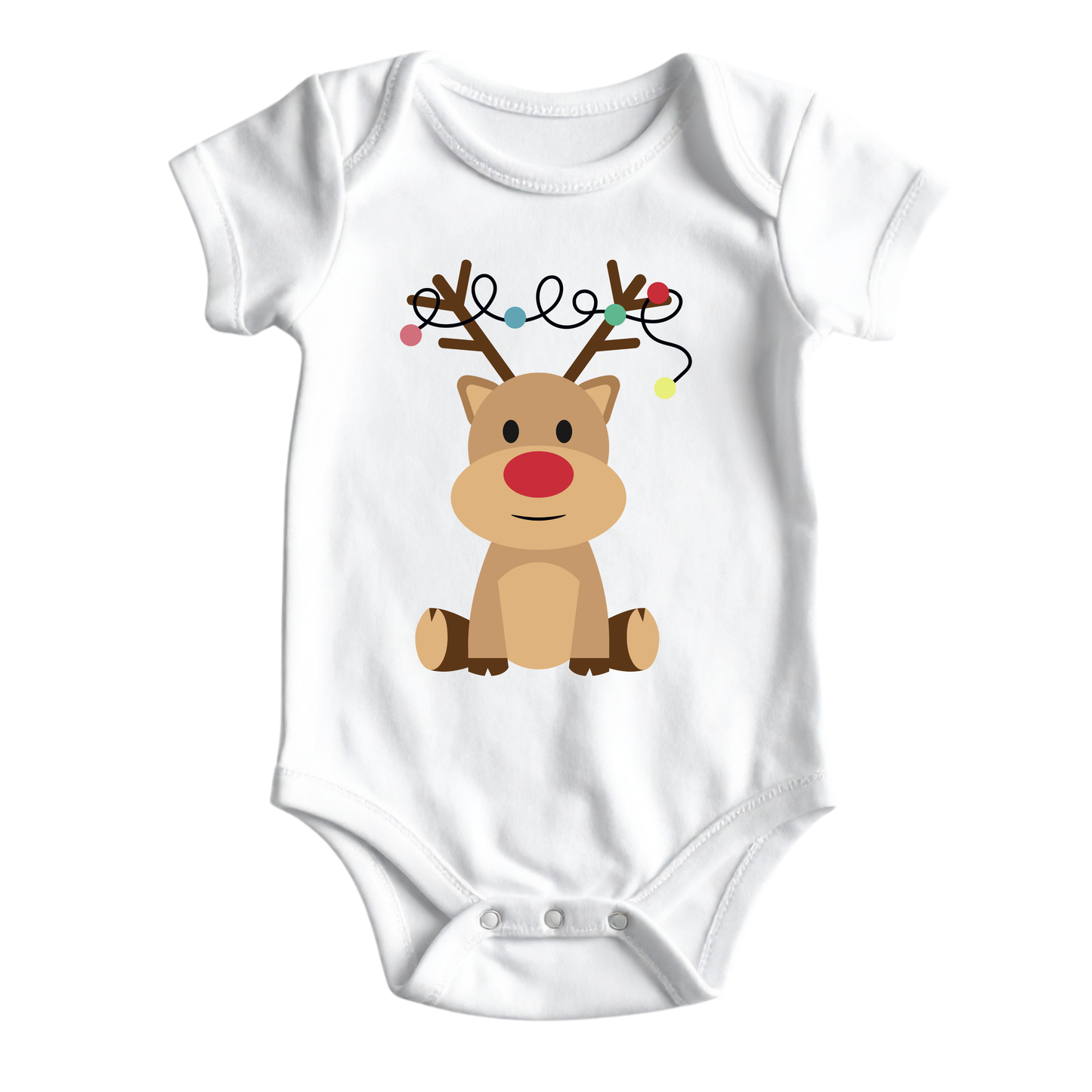 Rudolph the Reindeer Baby Onesie