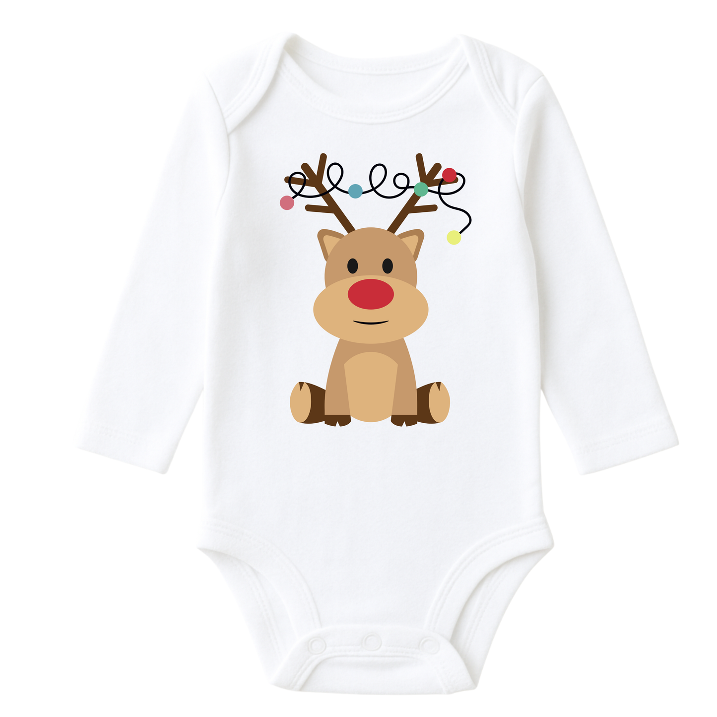 Rudolph the Reindeer Baby Onesie