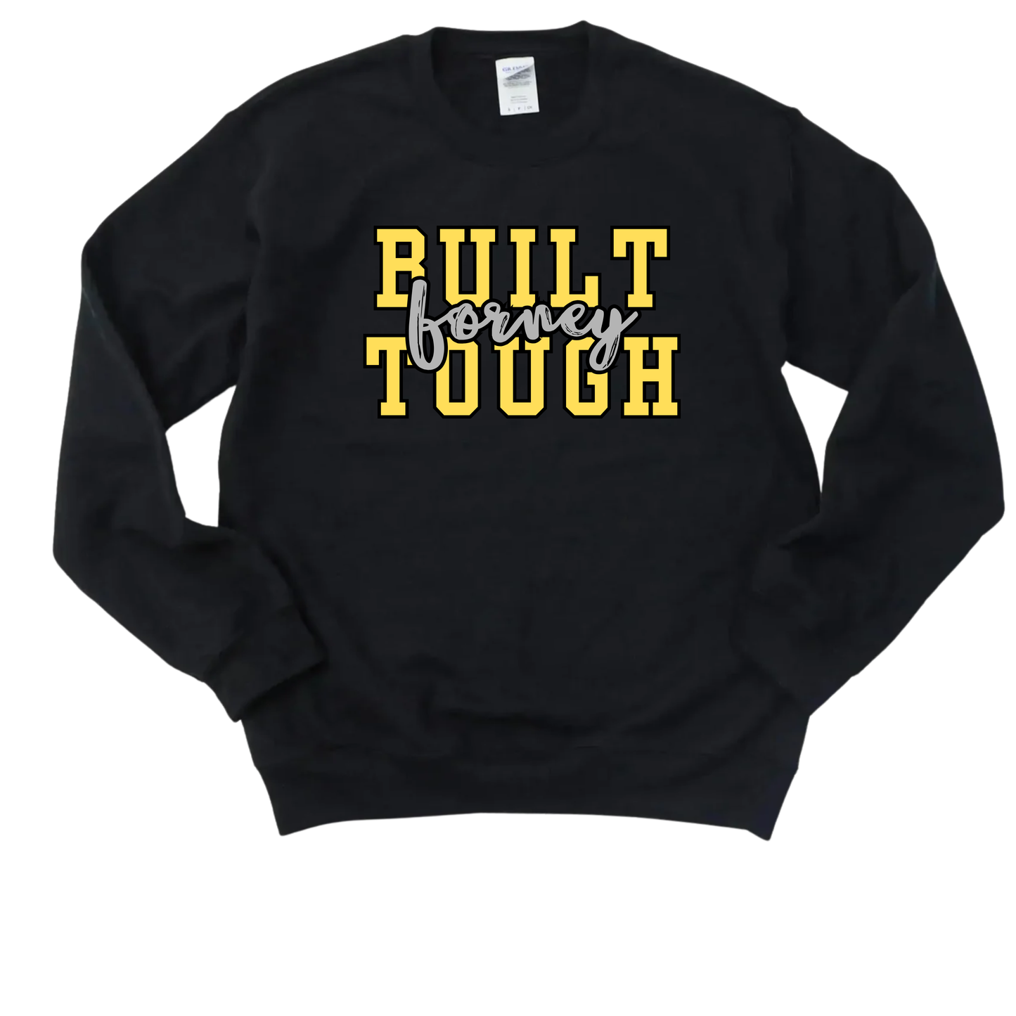 Retro Style - Mellow Yellow - Forney Tough Crewneck