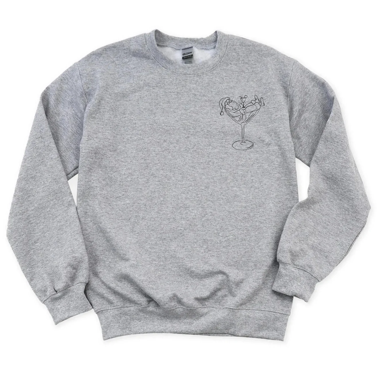 Santa Vibes Crewneck - Adult