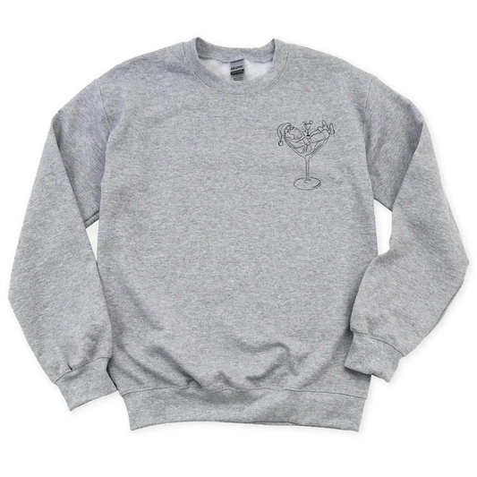 Santa Vibes Crewneck - Adult