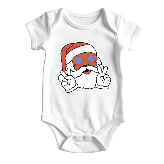 Vibing Santa Baby Onesie
