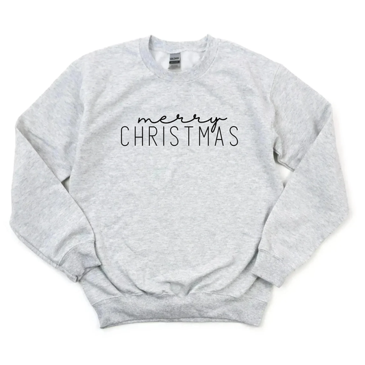 Merry Christmas Crewneck - Adult
